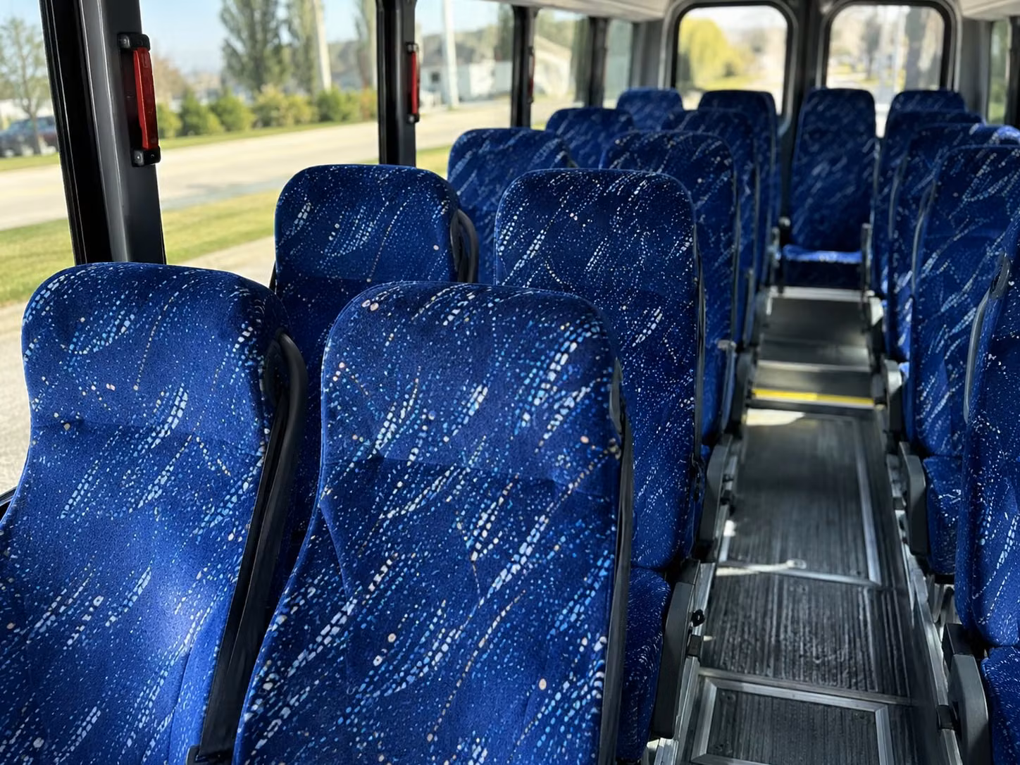 18 passenger minibus inside