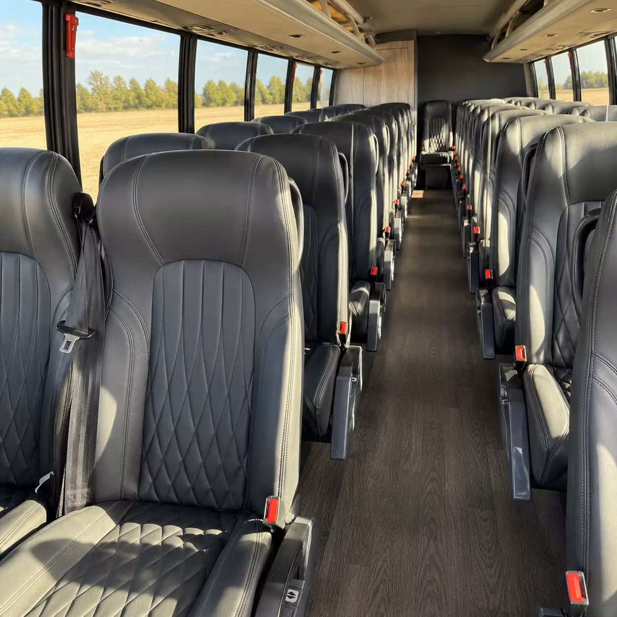 35 passenger minibus inside