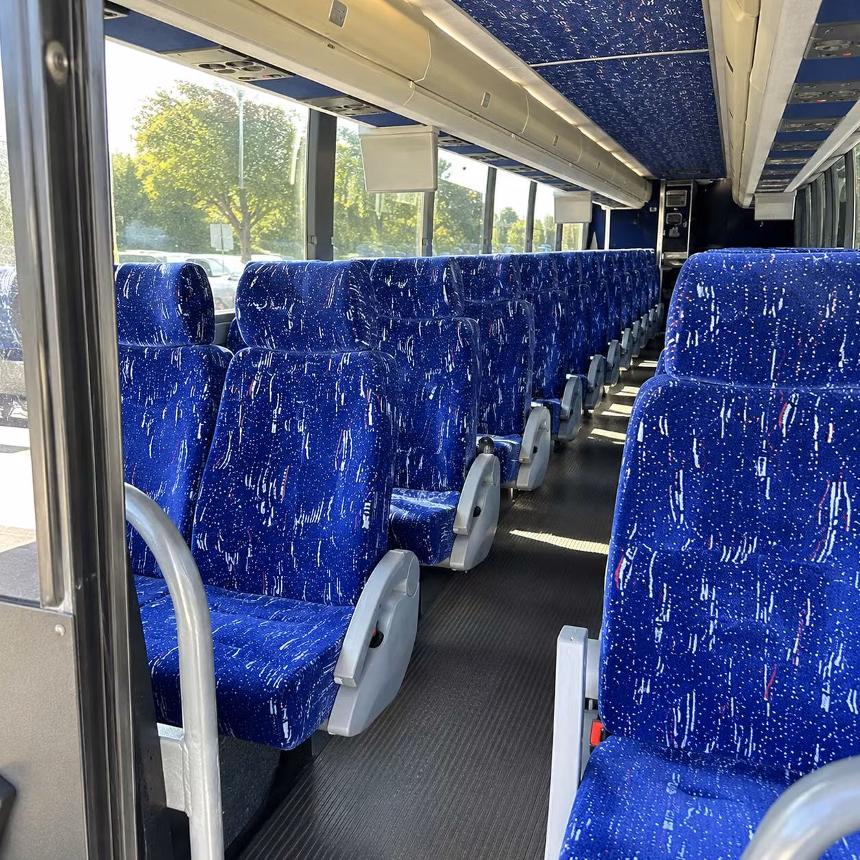 san mateo charter bus inside
