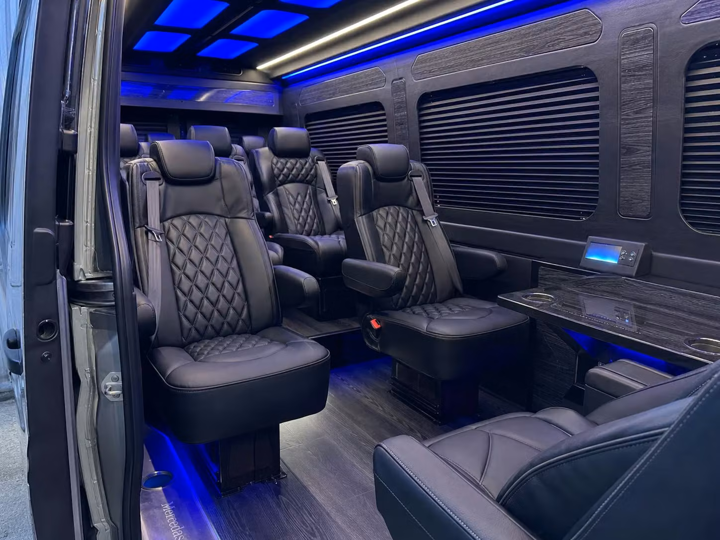 sprinter van transportation for groups and events across san mateo